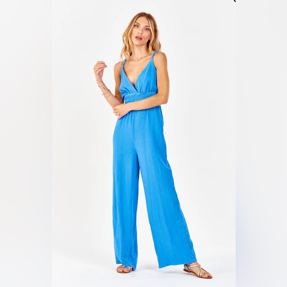 Dear John Blue Jumpsuit